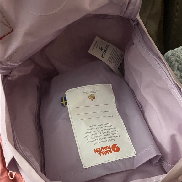Fjallraven Kånken in Coral and Mauve main image 13